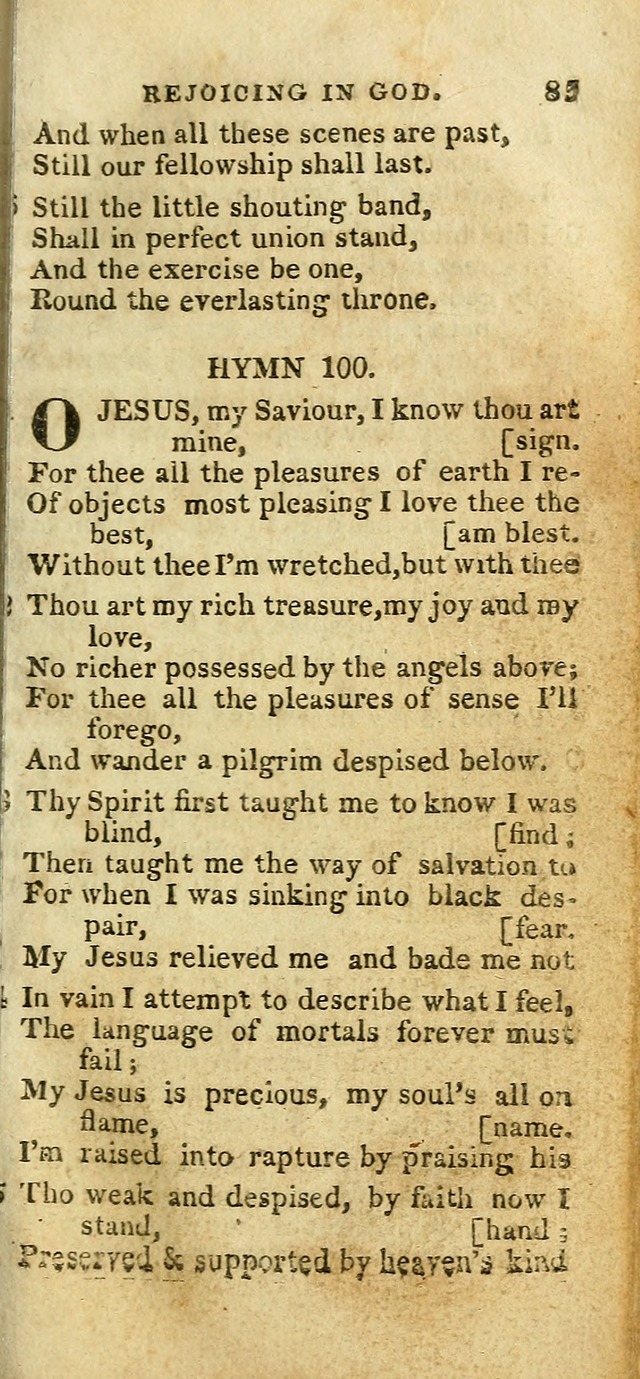 The Christian Hymn-Book (Corr. and Enl., 3rd. ed.) page 87