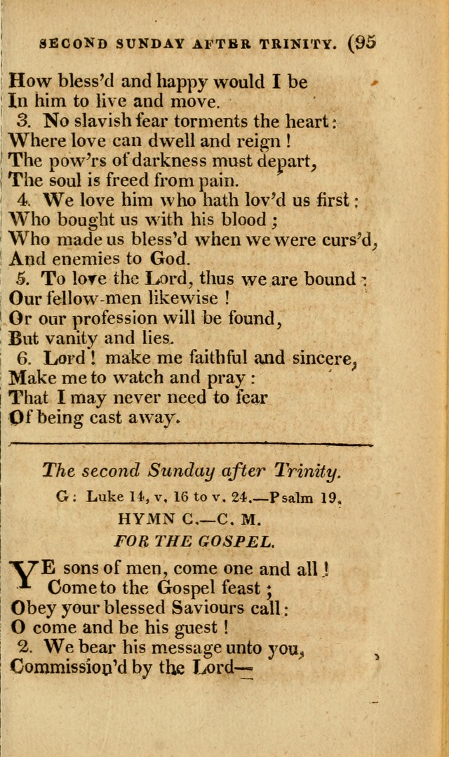 Church Hymn Book: consisting of newly composed hymns with the addition of hymns and psalms, from other authors, carefully adapted for the use of public worship, and many other occasions (1st ed.) page 114