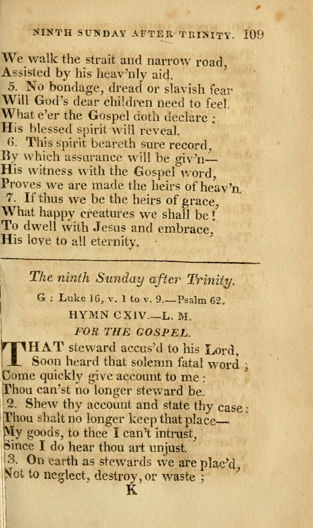 Church Hymn Book: consisting of newly composed hymns with the addition of hymns and psalms, from other authors, carefully adapted for the use of public worship, and many other occasions (1st ed.) page 128