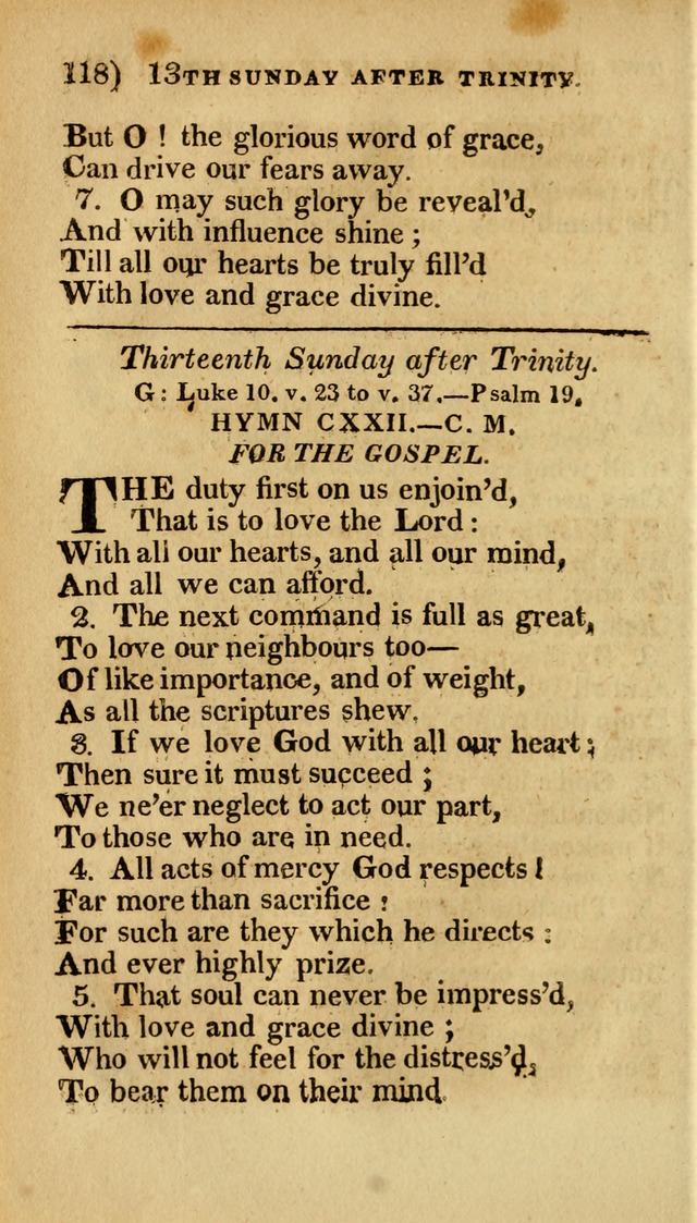 Church Hymn Book: consisting of newly composed hymns with the addition of hymns and psalms, from other authors, carefully adapted for the use of public worship, and many other occasions (1st ed.) page 137