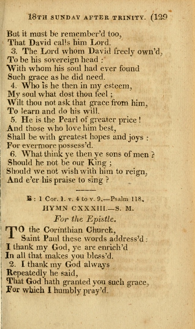 Church Hymn Book: consisting of newly composed hymns with the addition of hymns and psalms, from other authors, carefully adapted for the use of public worship, and many other occasions (1st ed.) page 148