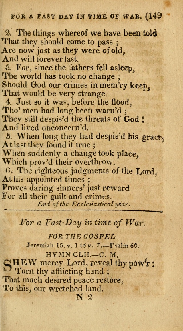 Church Hymn Book: consisting of newly composed hymns with the addition of hymns and psalms, from other authors, carefully adapted for the use of public worship, and many other occasions (1st ed.) page 168