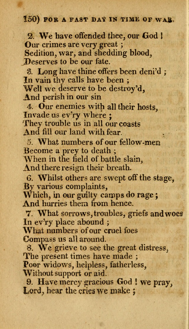 Church Hymn Book: consisting of newly composed hymns with the addition of hymns and psalms, from other authors, carefully adapted for the use of public worship, and many other occasions (1st ed.) page 169