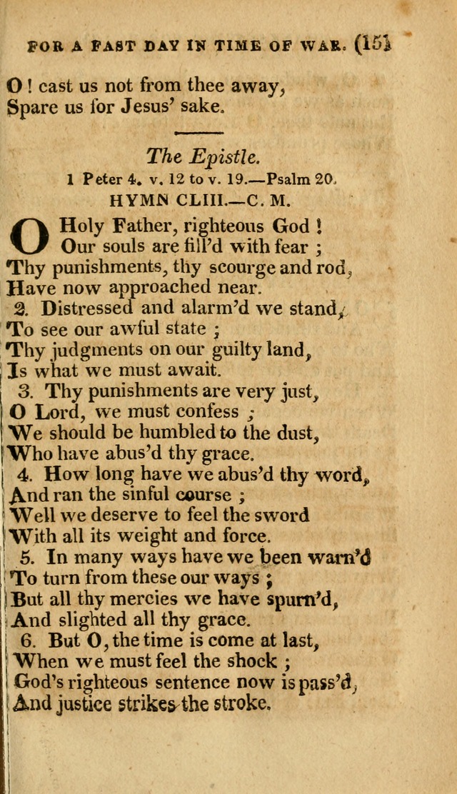 Church Hymn Book: consisting of newly composed hymns with the addition of hymns and psalms, from other authors, carefully adapted for the use of public worship, and many other occasions (1st ed.) page 170