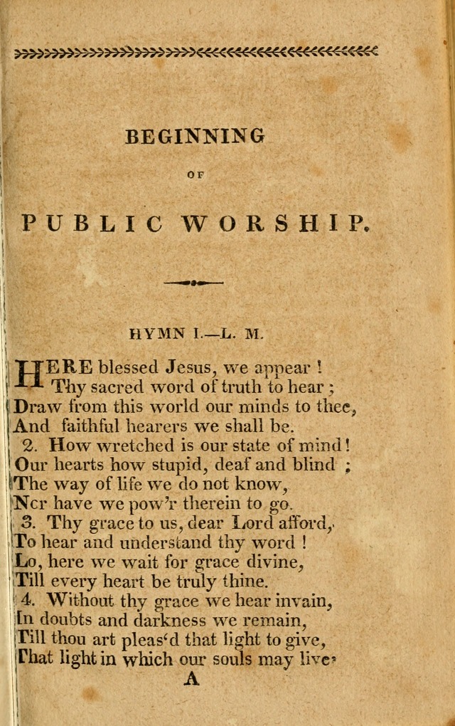 Church Hymn Book: consisting of newly composed hymns with the addition of hymns and psalms, from other authors, carefully adapted for the use of public worship, and many other occasions (1st ed.) page 20