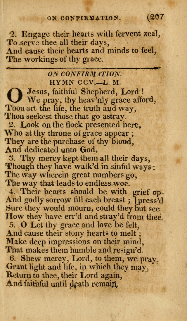 Church Hymn Book: consisting of newly composed hymns with the addition of hymns and psalms, from other authors, carefully adapted for the use of public worship, and many other occasions (1st ed.) page 226