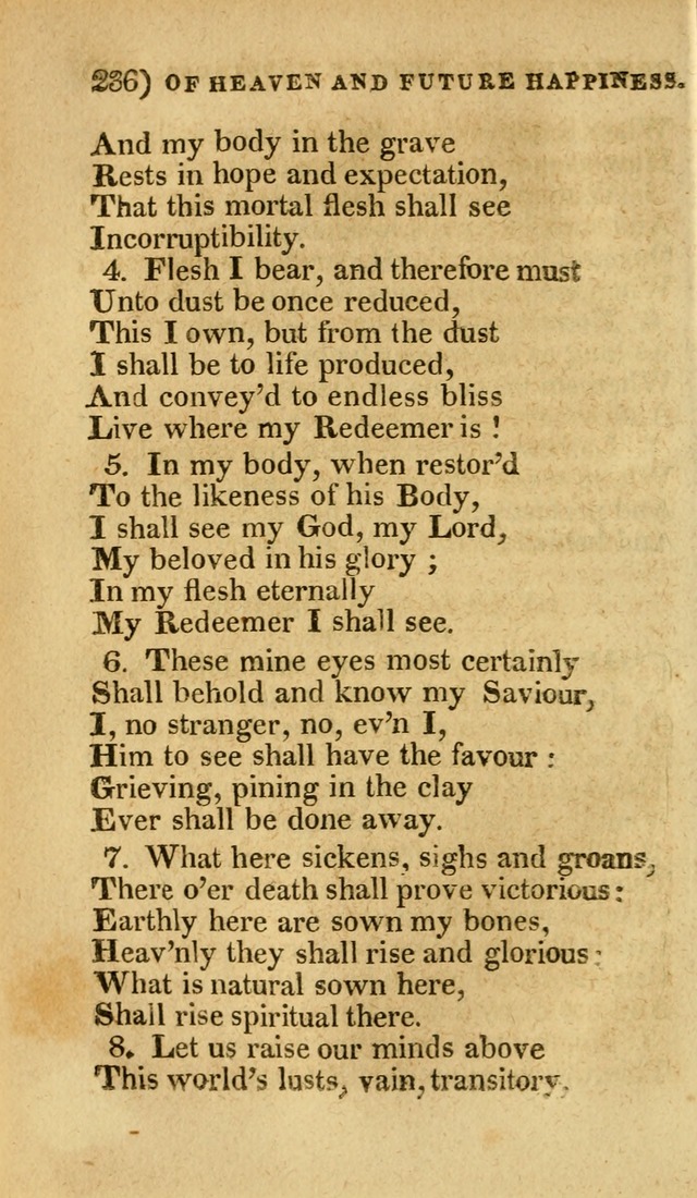 Church Hymn Book: consisting of newly composed hymns with the addition of hymns and psalms, from other authors, carefully adapted for the use of public worship, and many other occasions (1st ed.) page 255