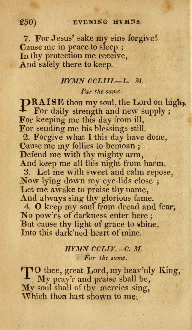 Church Hymn Book: consisting of newly composed hymns with the addition of hymns and psalms, from other authors, carefully adapted for the use of public worship, and many other occasions (1st ed.) page 269