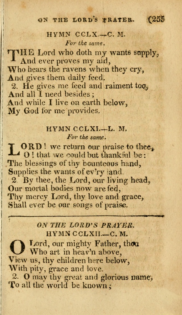 Church Hymn Book: consisting of newly composed hymns with the addition of hymns and psalms, from other authors, carefully adapted for the use of public worship, and many other occasions (1st ed.) page 274