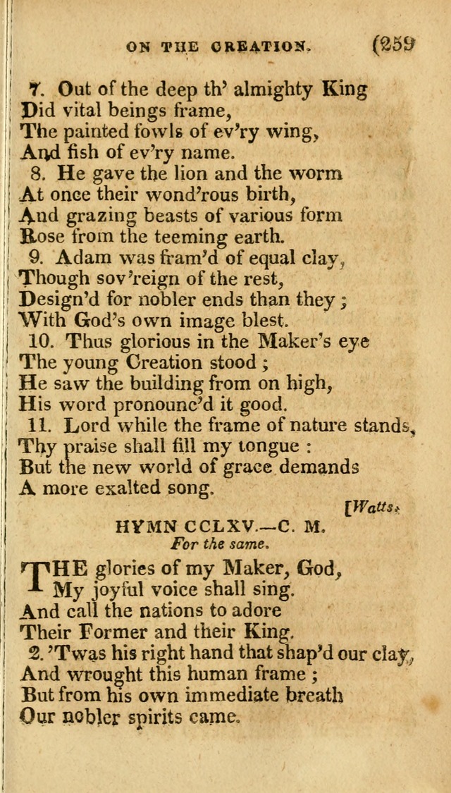 Church Hymn Book: consisting of newly composed hymns with the addition of hymns and psalms, from other authors, carefully adapted for the use of public worship, and many other occasions (1st ed.) page 278