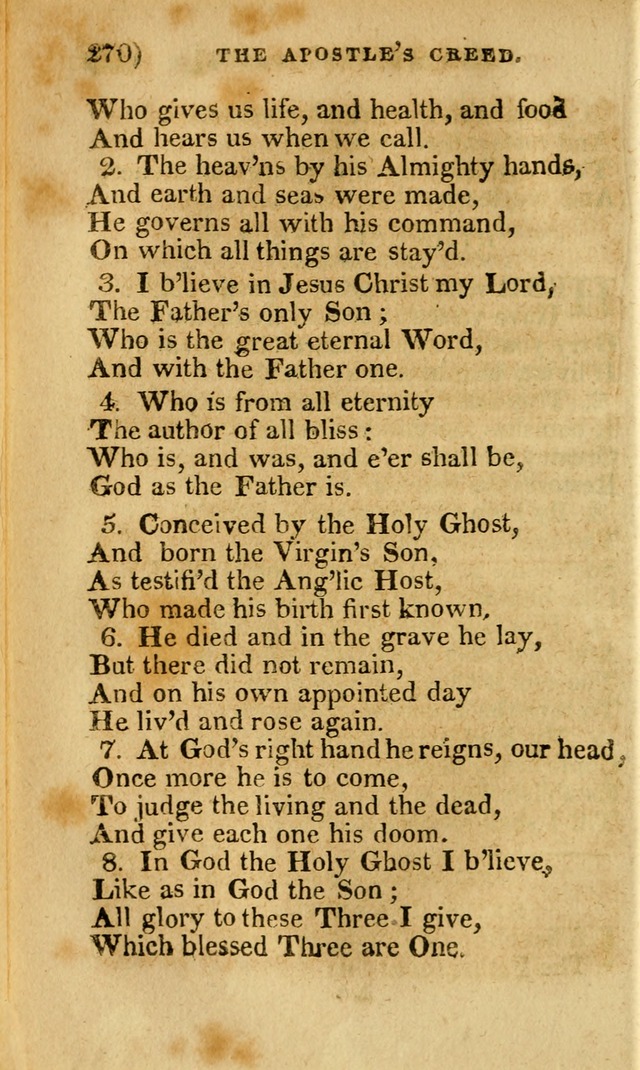 Church Hymn Book: consisting of newly composed hymns with the addition of hymns and psalms, from other authors, carefully adapted for the use of public worship, and many other occasions (1st ed.) page 289