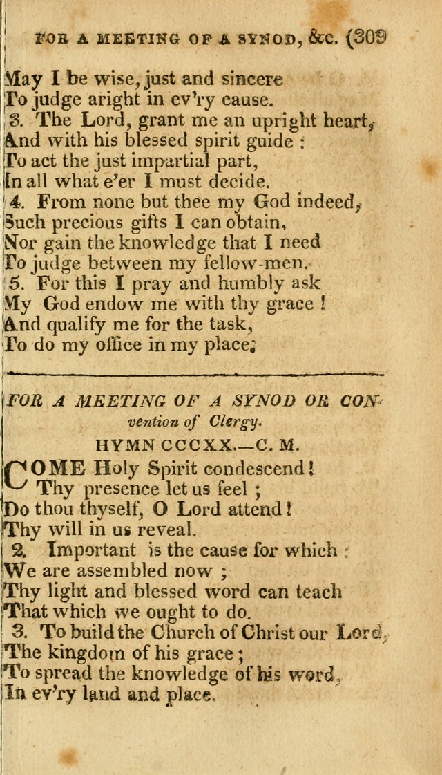 Church Hymn Book: consisting of newly composed hymns with the addition of hymns and psalms, from other authors, carefully adapted for the use of public worship, and many other occasions (1st ed.) page 328