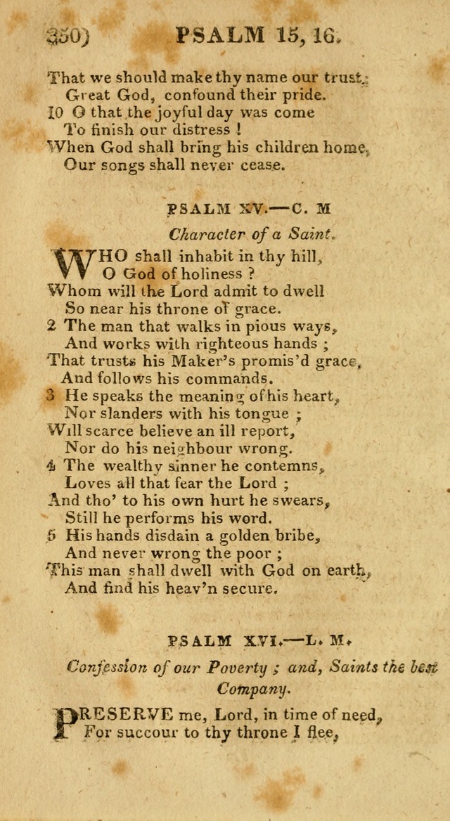 Church Hymn Book: consisting of newly composed hymns with the addition of hymns and psalms, from other authors, carefully adapted for the use of public worship, and many other occasions (1st ed.) page 369