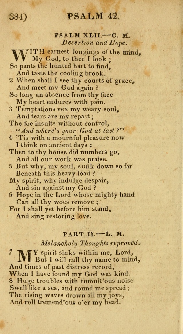 Church Hymn Book: consisting of newly composed hymns with the addition of hymns and psalms, from other authors, carefully adapted for the use of public worship, and many other occasions (1st ed.) page 403