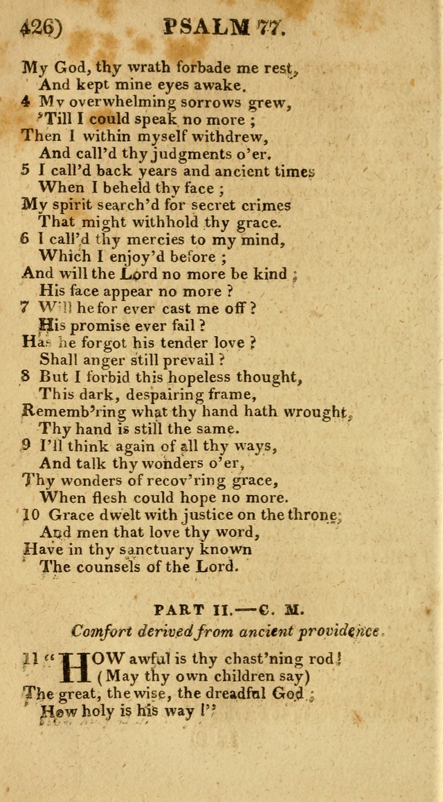 Church Hymn Book: consisting of newly composed hymns with the addition of hymns and psalms, from other authors, carefully adapted for the use of public worship, and many other occasions (1st ed.) page 445