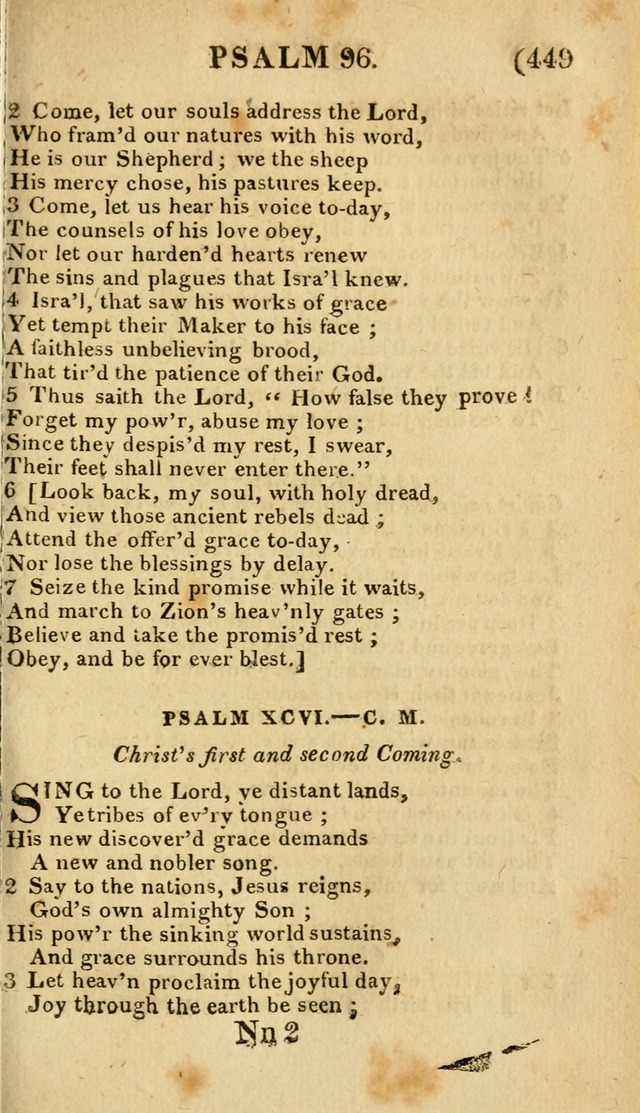 Church Hymn Book: consisting of newly composed hymns with the addition of hymns and psalms, from other authors, carefully adapted for the use of public worship, and many other occasions (1st ed.) page 468