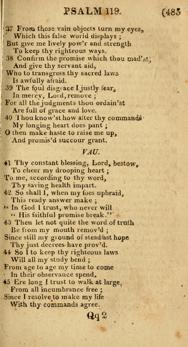 Church Hymn Book: consisting of newly composed hymns with the addition of hymns and psalms, from other authors, carefully adapted for the use of public worship, and many other occasions (1st ed.) page 504