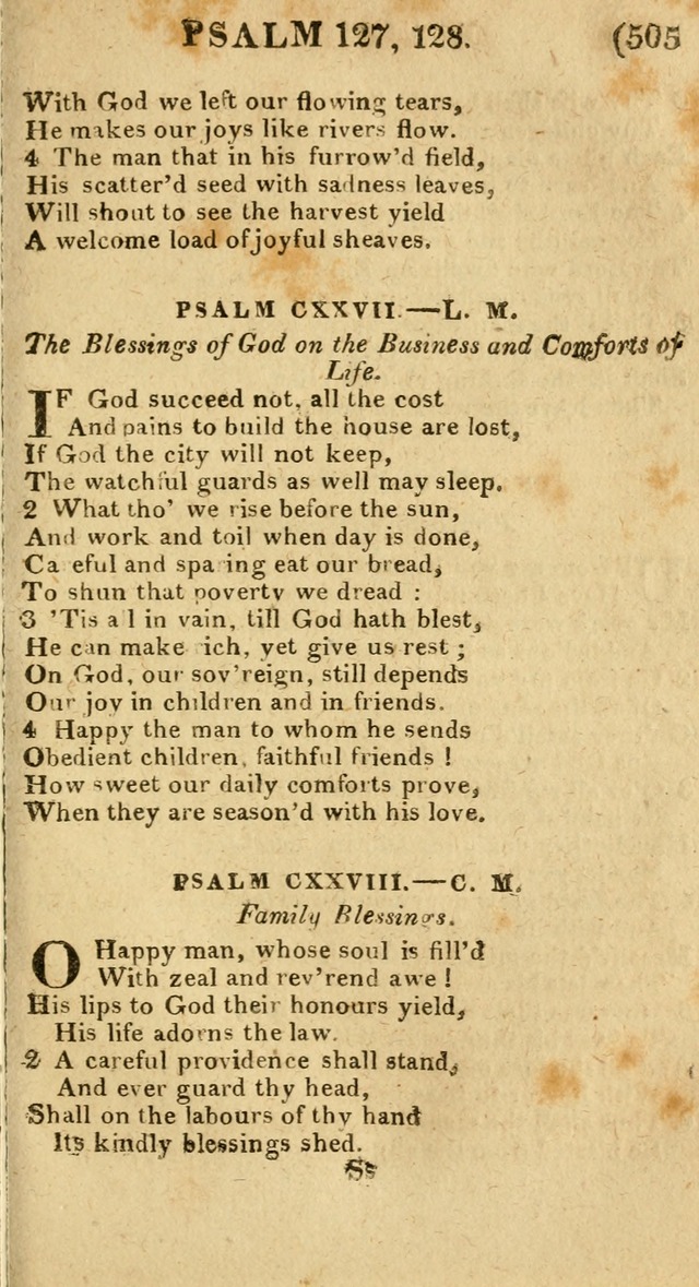 Church Hymn Book: consisting of newly composed hymns with the addition of hymns and psalms, from other authors, carefully adapted for the use of public worship, and many other occasions (1st ed.) page 524