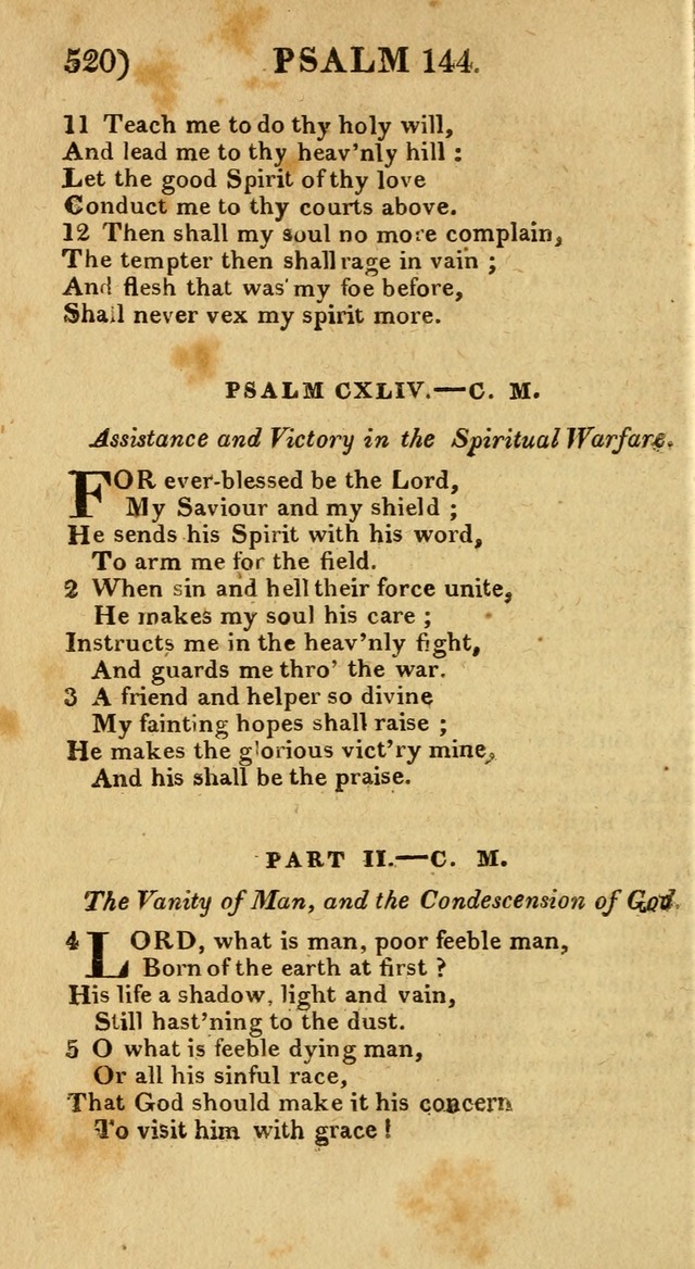 Church Hymn Book: consisting of newly composed hymns with the addition of hymns and psalms, from other authors, carefully adapted for the use of public worship, and many other occasions (1st ed.) page 539