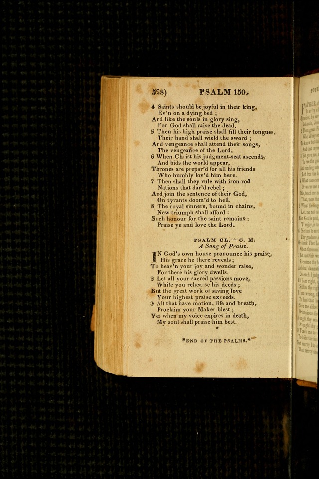 Church Hymn Book: consisting of newly composed hymns with the addition of hymns and psalms, from other authors, carefully adapted for the use of public worship, and many other occasions (1st ed.) page 547