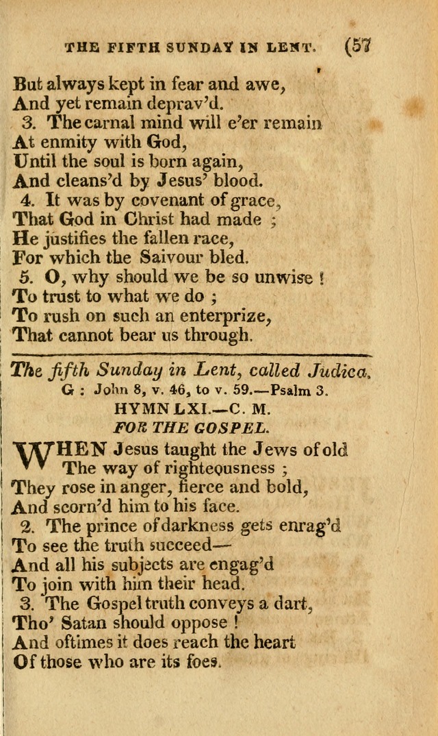 Church Hymn Book: consisting of newly composed hymns with the addition of hymns and psalms, from other authors, carefully adapted for the use of public worship, and many other occasions (1st ed.) page 76