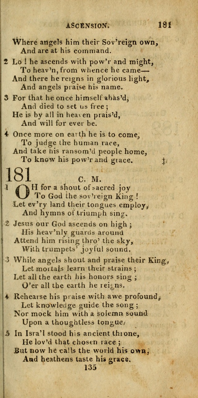 Church Hymn Book; consisting of hymns and psalms, original and selected. adapted to public worship and many other occasions. 2nd ed. page 133