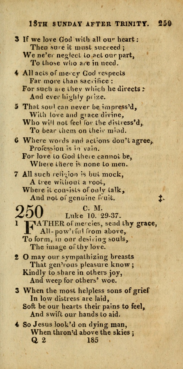 Church Hymn Book; consisting of hymns and psalms, original and selected. adapted to public worship and many other occasions. 2nd ed. page 183