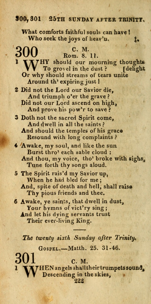 Church Hymn Book; consisting of hymns and psalms, original and selected. adapted to public worship and many other occasions. 2nd ed. page 220