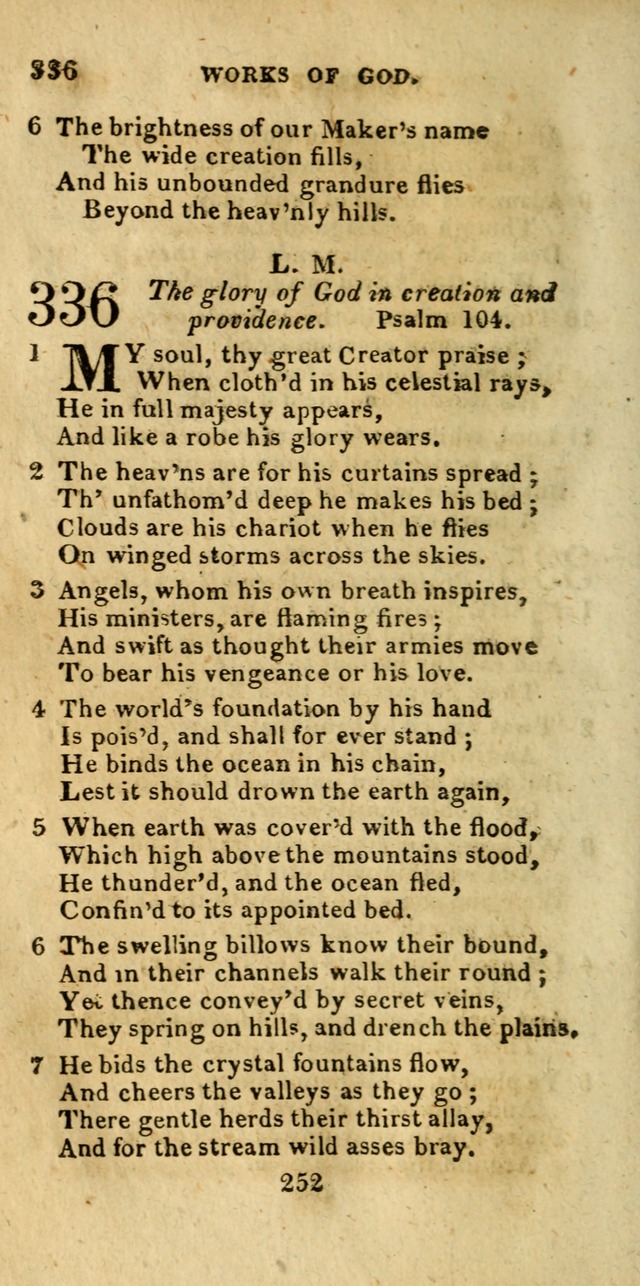 Church Hymn Book; consisting of hymns and psalms, original and selected. adapted to public worship and many other occasions. 2nd ed. page 250