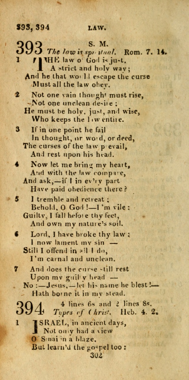 Church Hymn Book; consisting of hymns and psalms, original and selected. adapted to public worship and many other occasions. 2nd ed. page 300
