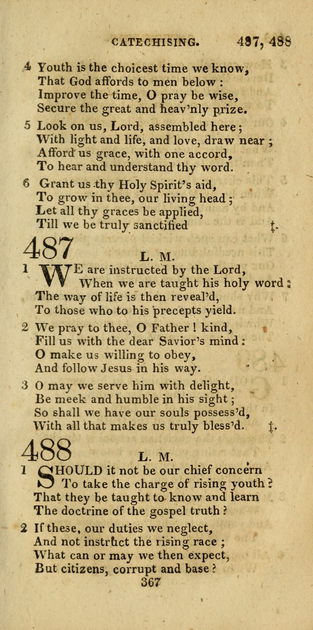 Church Hymn Book; consisting of hymns and psalms, original and selected. adapted to public worship and many other occasions. 2nd ed. page 365