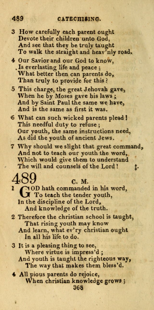 Church Hymn Book; consisting of hymns and psalms, original and selected. adapted to public worship and many other occasions. 2nd ed. page 366