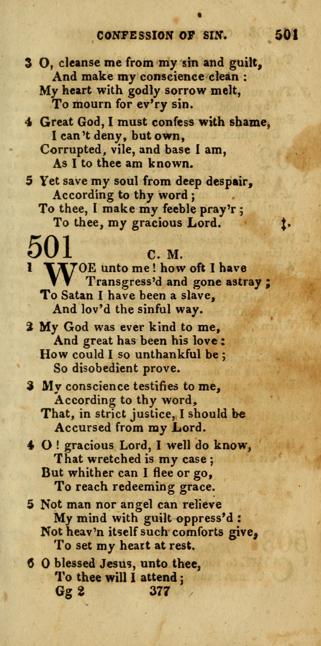 Church Hymn Book; consisting of hymns and psalms, original and selected. adapted to public worship and many other occasions. 2nd ed. page 375