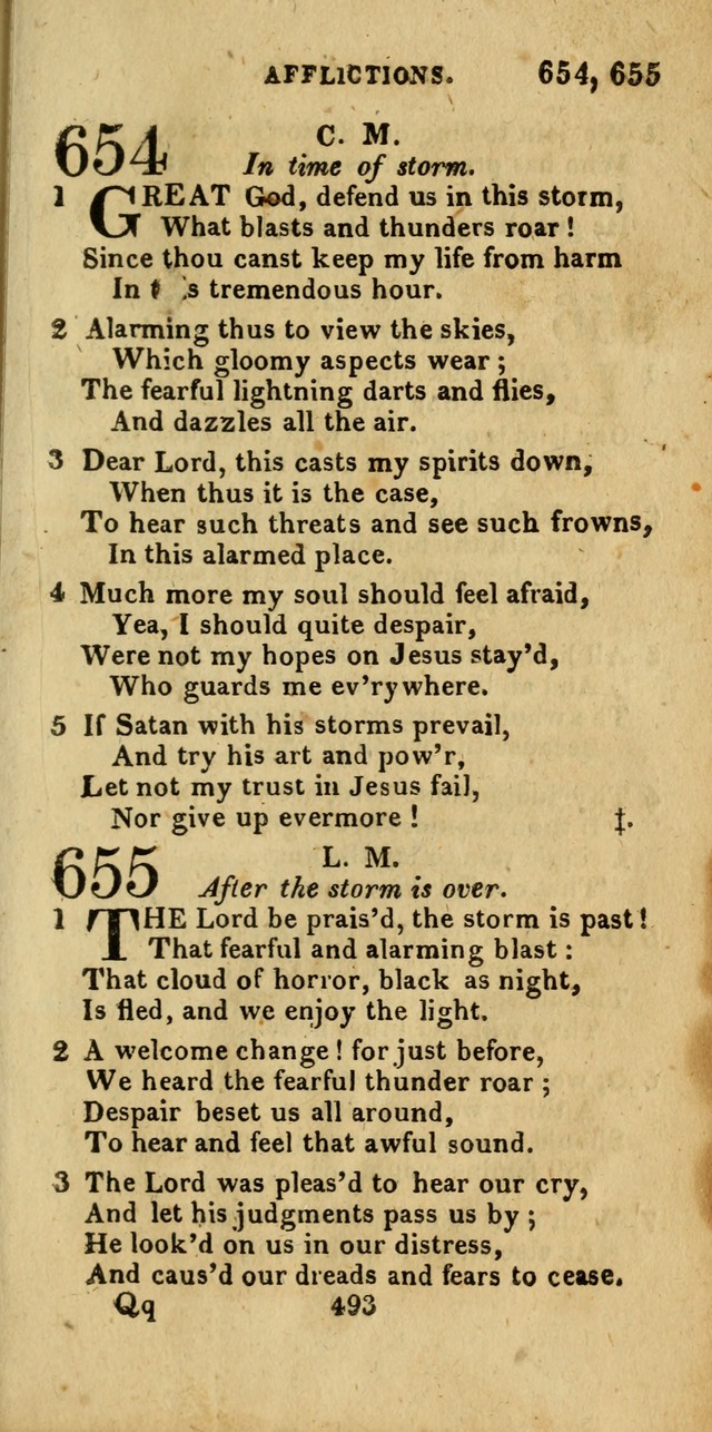 Church Hymn Book; consisting of hymns and psalms, original and selected. adapted to public worship and many other occasions. 2nd ed. page 489