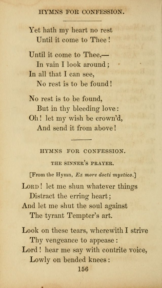 The Catholic Hymn Book: a collection of hymns, anthems, etc. for all  holydays of obligation and devotion throughout the year page 156