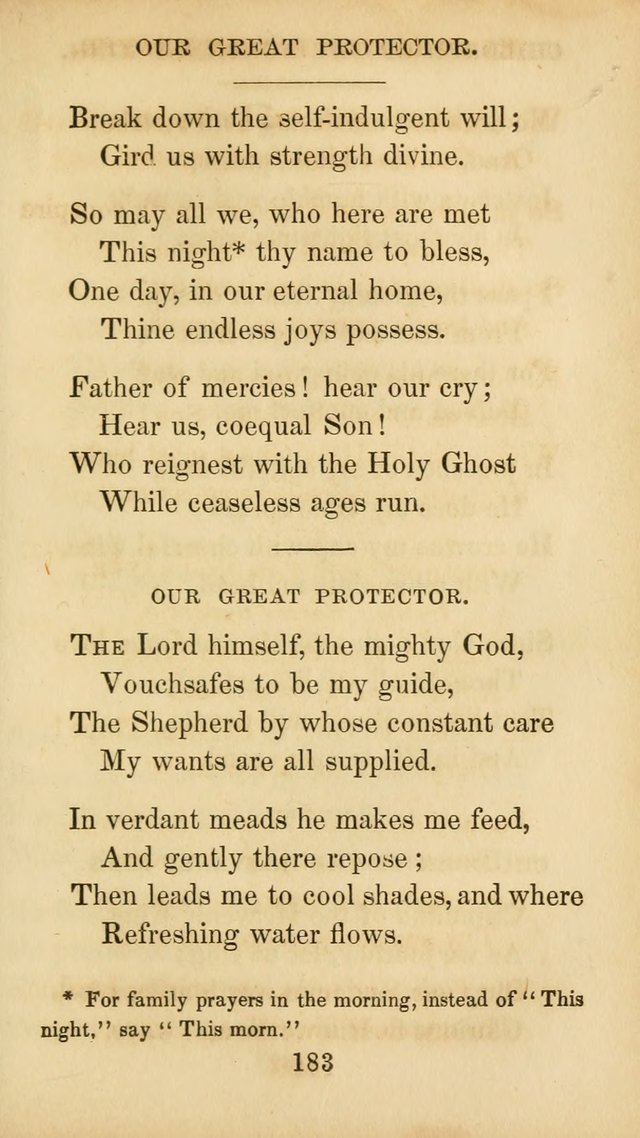 The Catholic Hymn Book: a collection of hymns, anthems, etc. for all  holydays of obligation and devotion throughout the year page 183