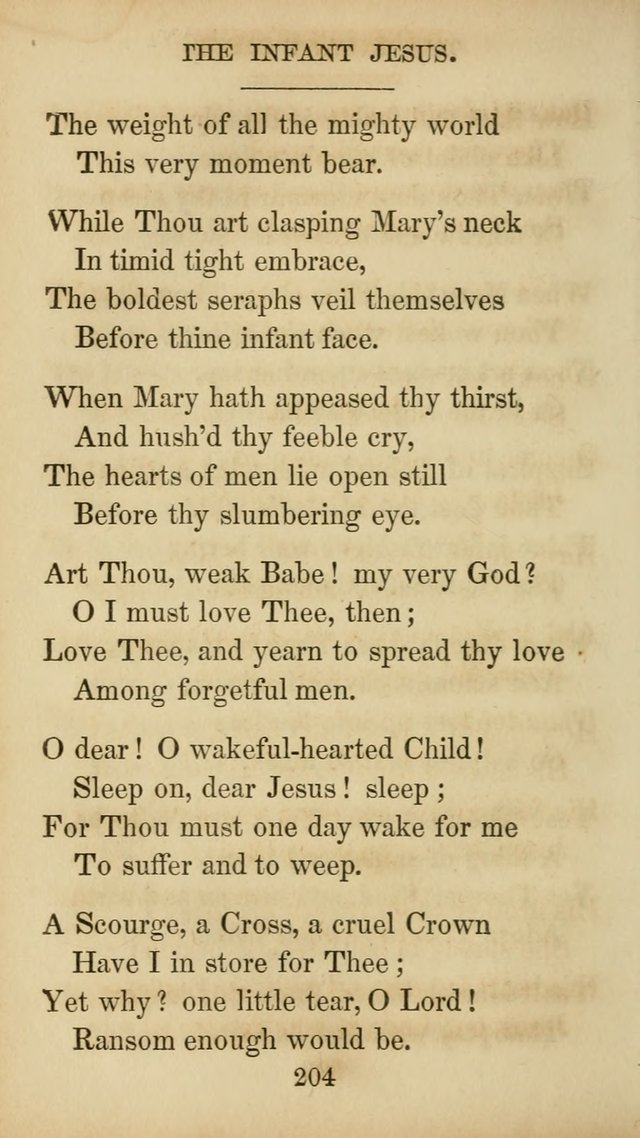 The Catholic Hymn Book: a collection of hymns, anthems, etc. for all  holydays of obligation and devotion throughout the year page 204