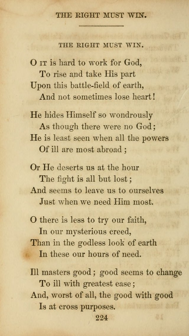 The Catholic Hymn Book: a collection of hymns, anthems, etc. for all  holydays of obligation and devotion throughout the year page 224