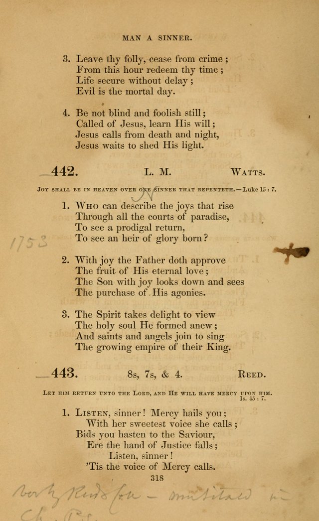 The Congregational Hymn Book: for the service of the sanctuary page 376