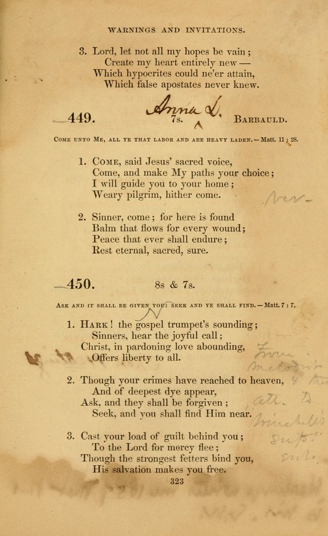 The Congregational Hymn Book: for the service of the sanctuary page 381