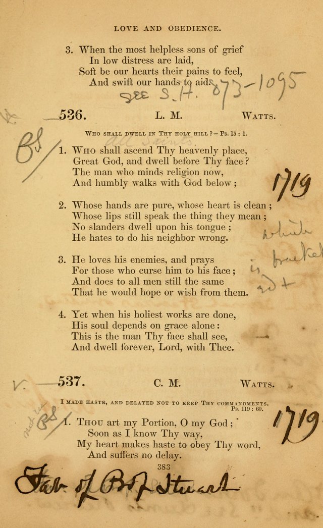 The Congregational Hymn Book: for the service of the sanctuary page 443