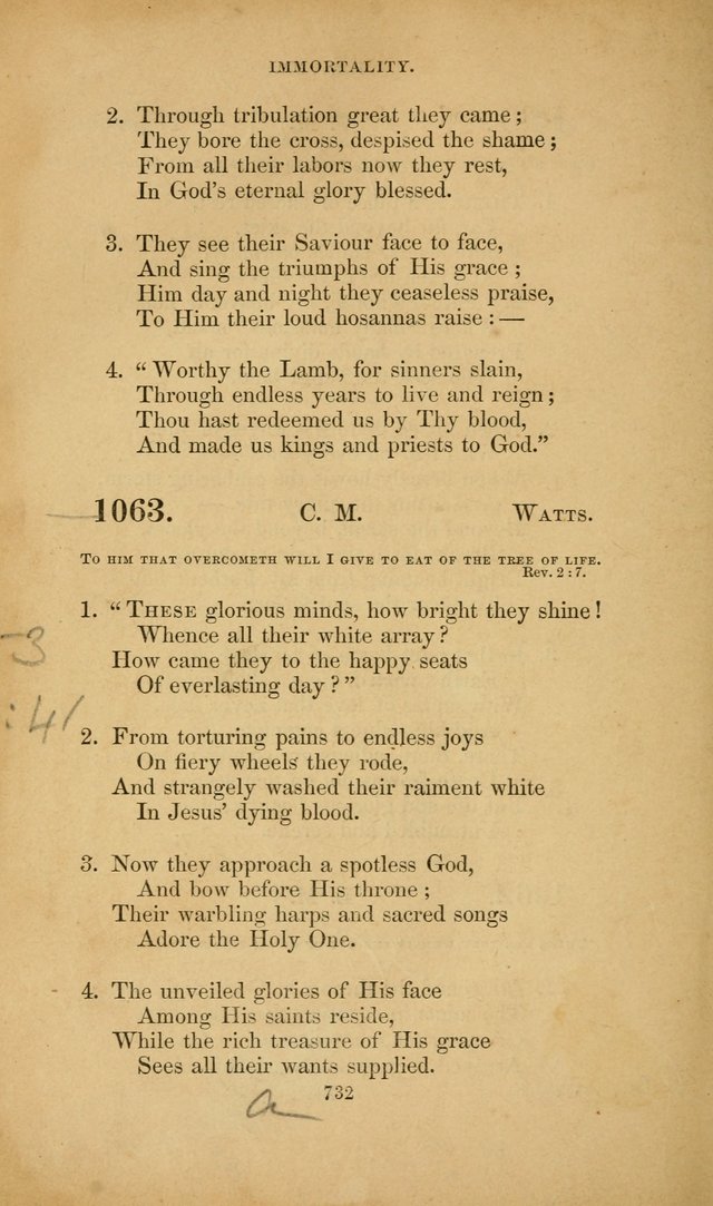 The Congregational Hymn Book: for the service of the sanctuary page 794