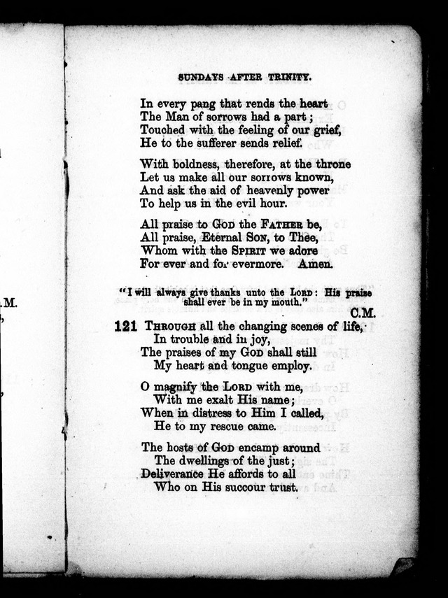 A Church Hymn Book: for the use of congregations of the United Church of England and Ireland page 119