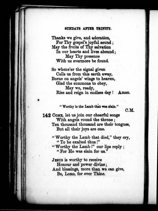 A Church Hymn Book: for the use of congregations of the United Church of England and Ireland page 138