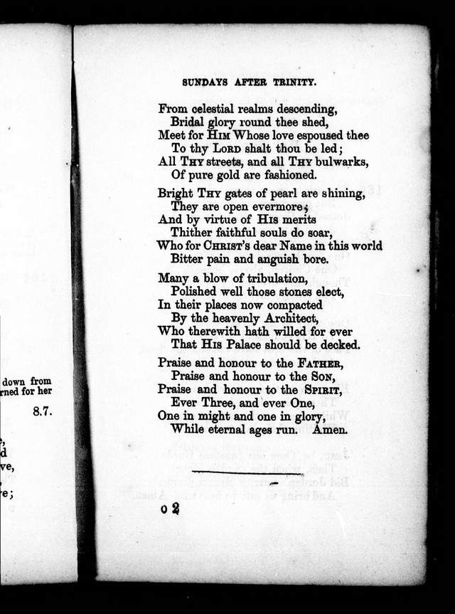 A Church Hymn Book: for the use of congregations of the United Church of England and Ireland page 161