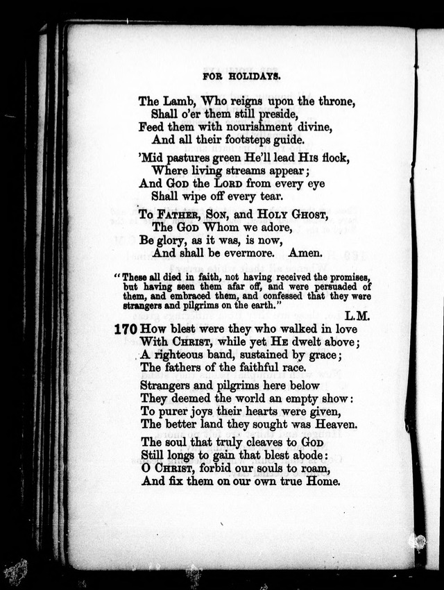 A Church Hymn Book: for the use of congregations of the United Church of England and Ireland page 166