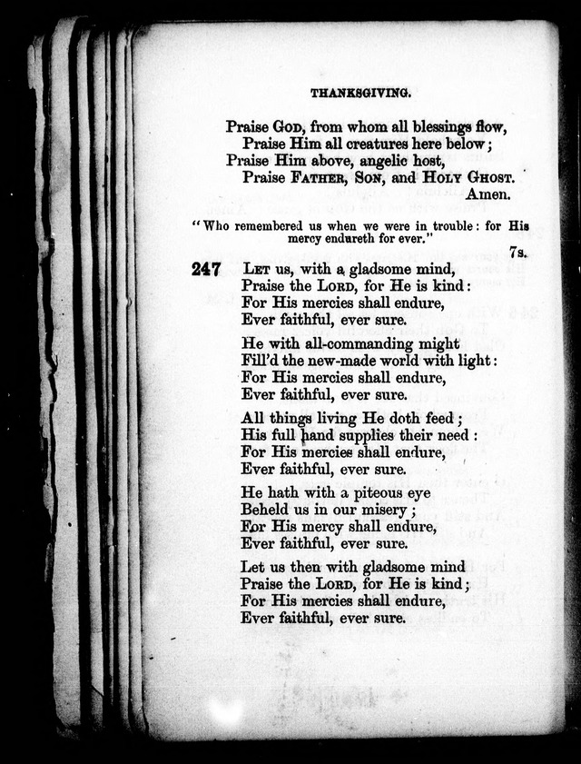 A Church Hymn Book: for the use of congregations of the United Church of England and Ireland page 245