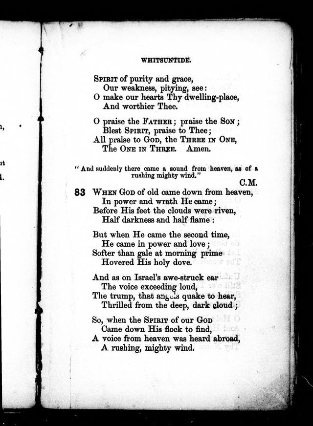 A Church Hymn Book: for the use of congregations of the United Church of England and Ireland page 82