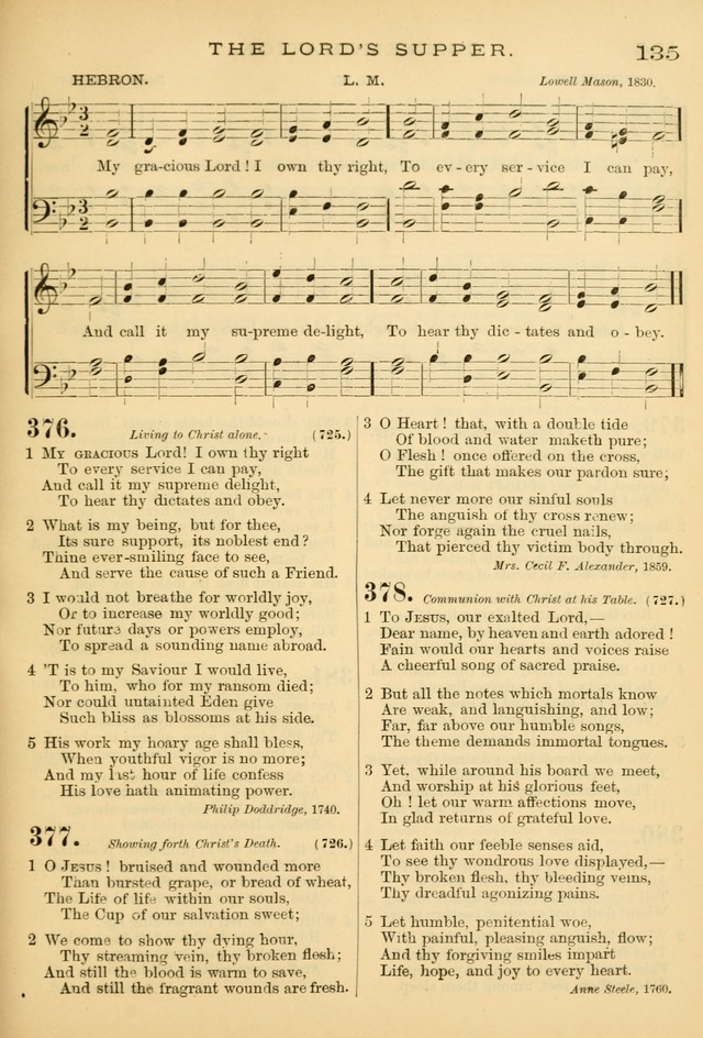 The Chapel hymn book, with tunes: for the worship of God page 142