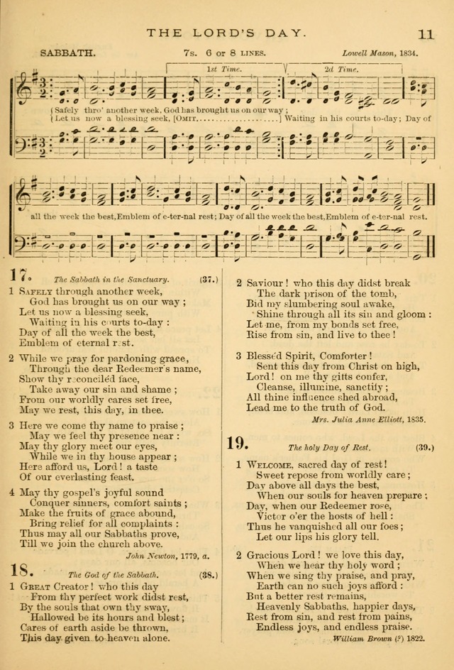 The Chapel hymn book, with tunes: for the worship of God page 18